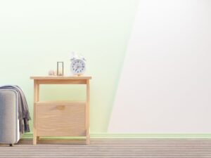 Wooden side table