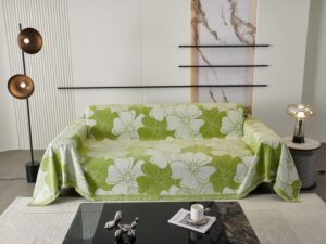 Wool throw blanket